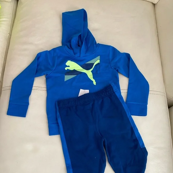 Puma active pants top hoodie set - Picture 2 of 3
